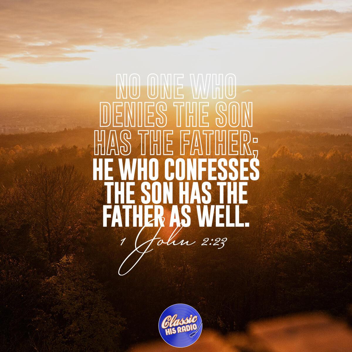 1 John 2:23 - Verse of the Day