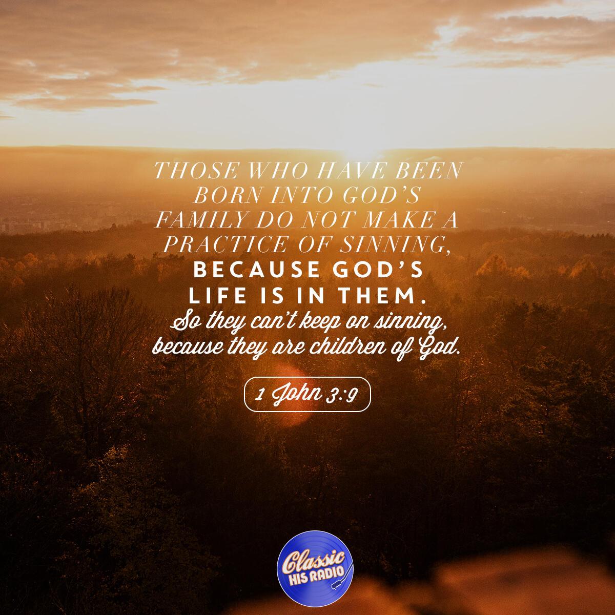 1 John 3:9 - Verse of the Day