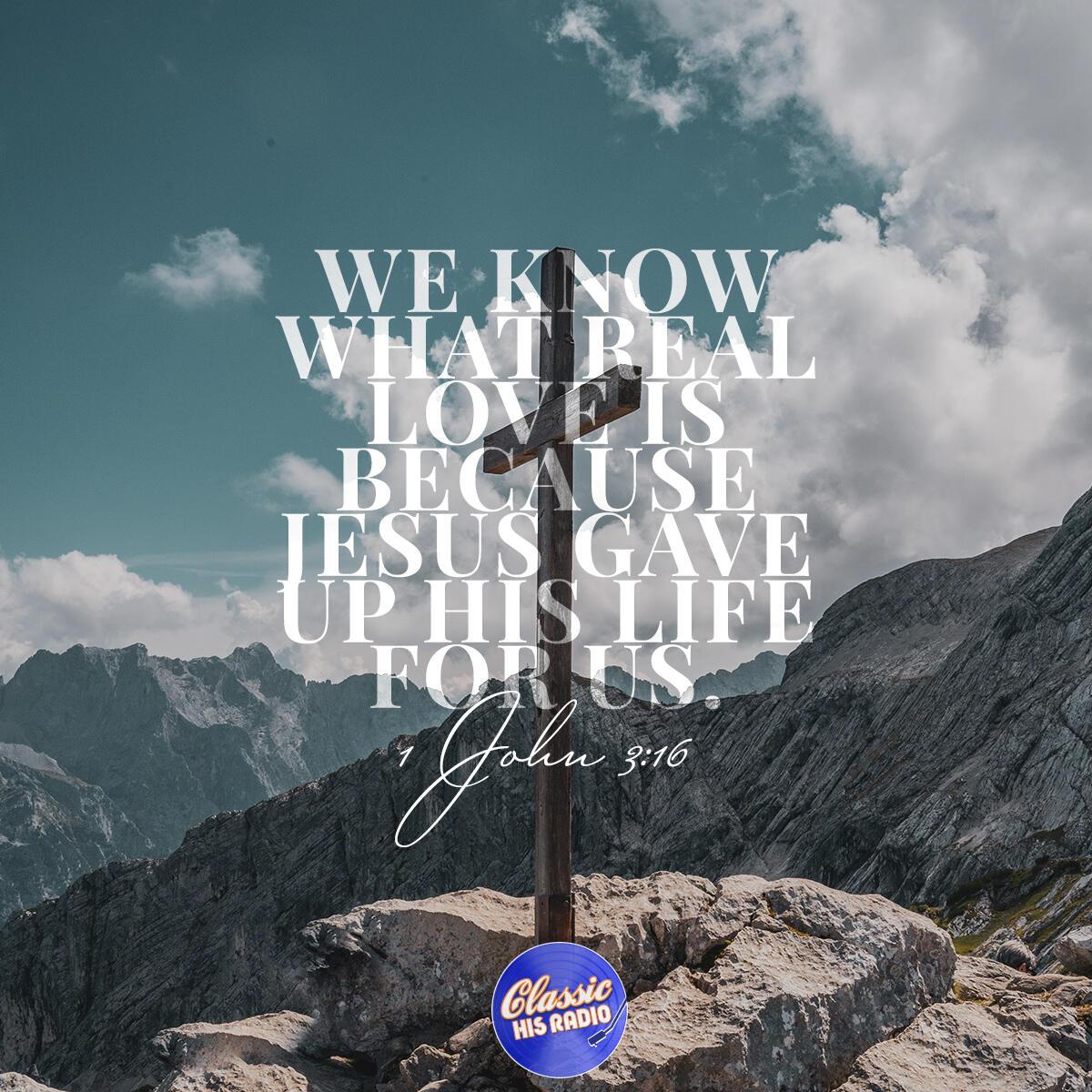1 John 3:16 - Verse of the Day