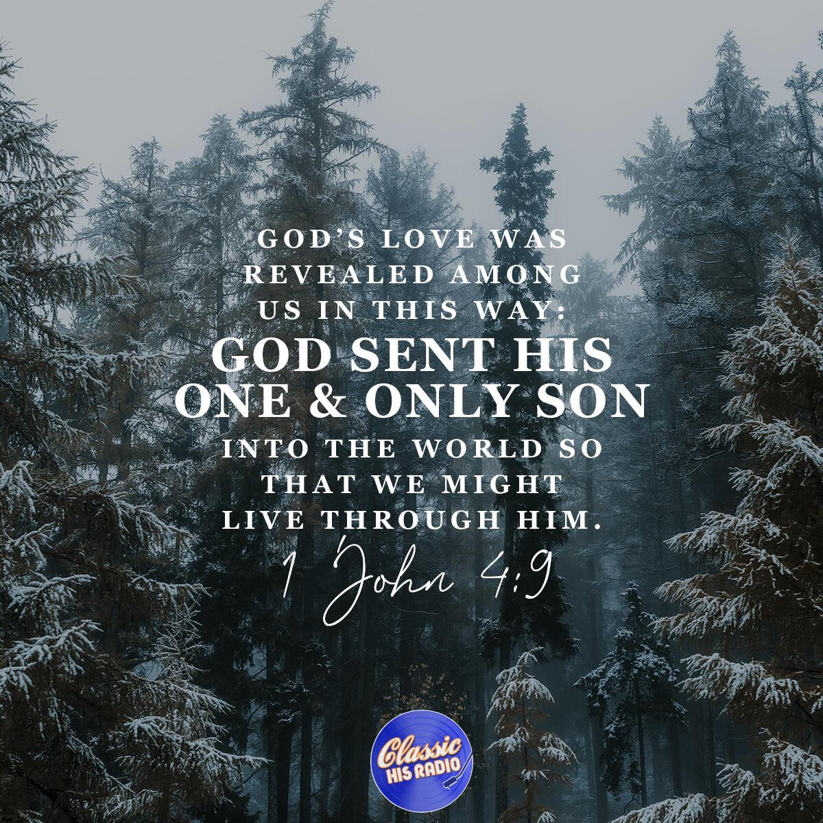 1 John 4:9 - Verse of the Day