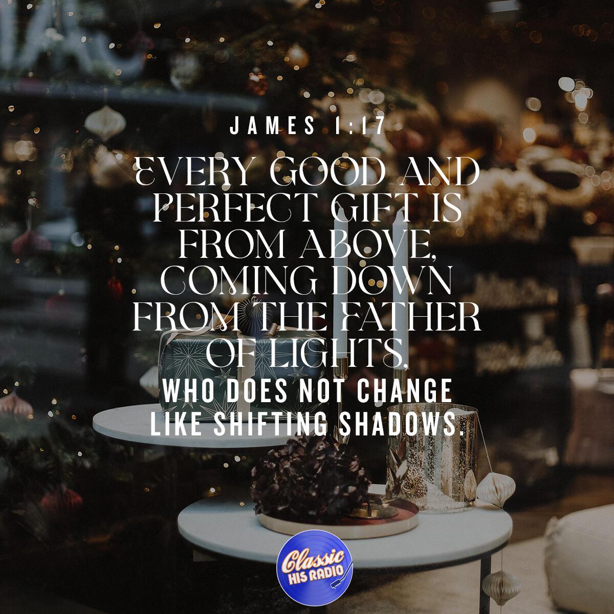 James 1:17 - Verse of the Day