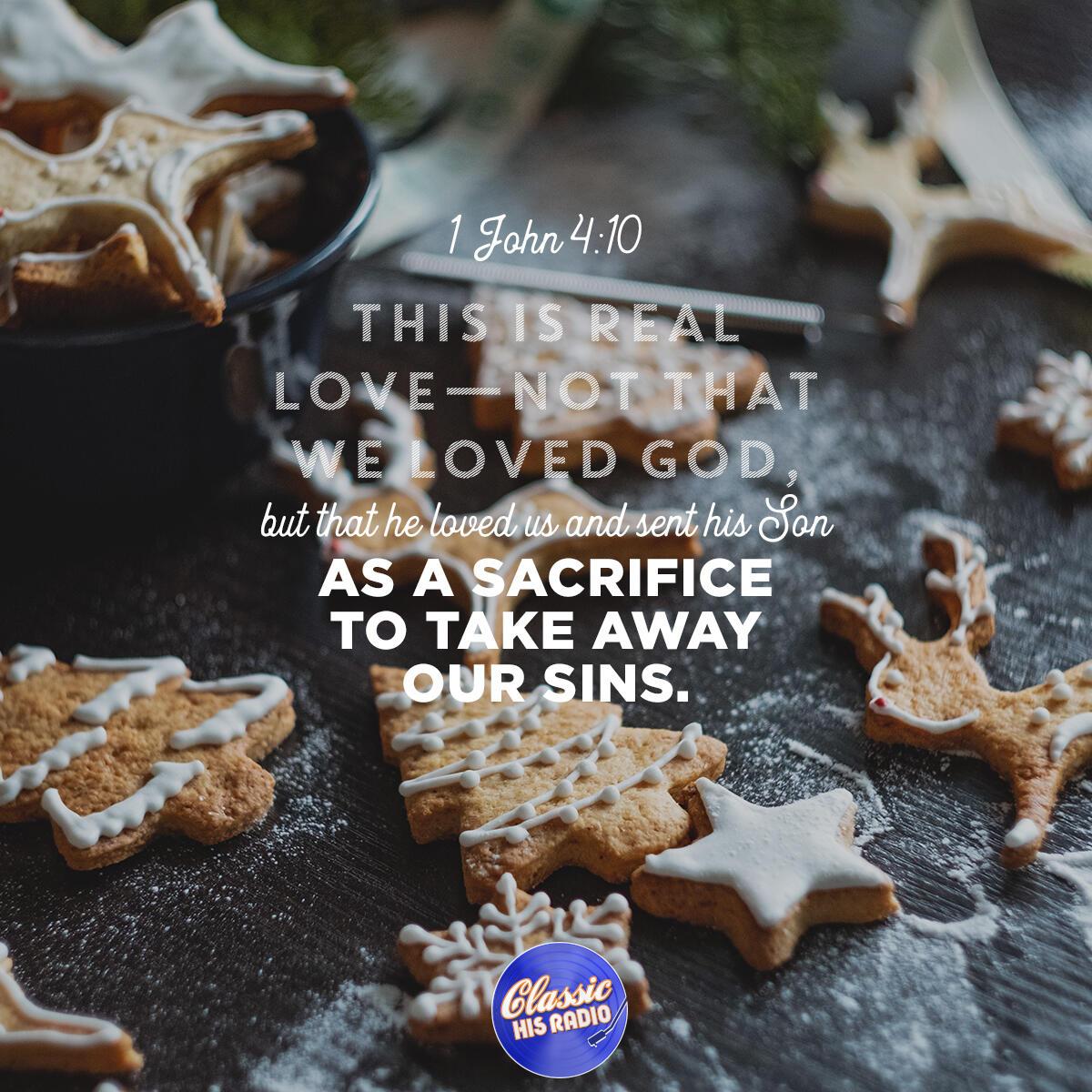 1 John 4:10 - Verse of the Day