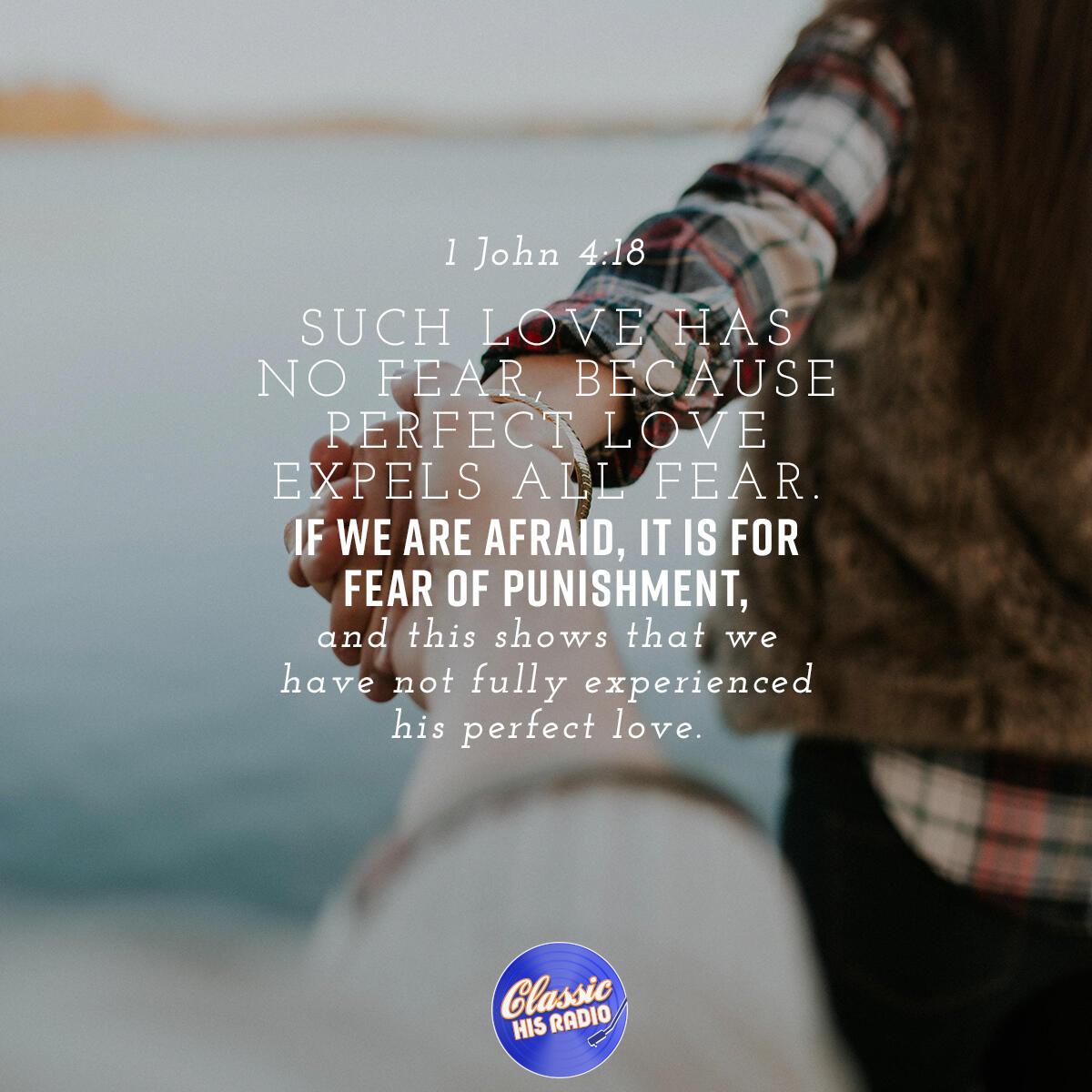 1 John 4:18 - Verse of the Day