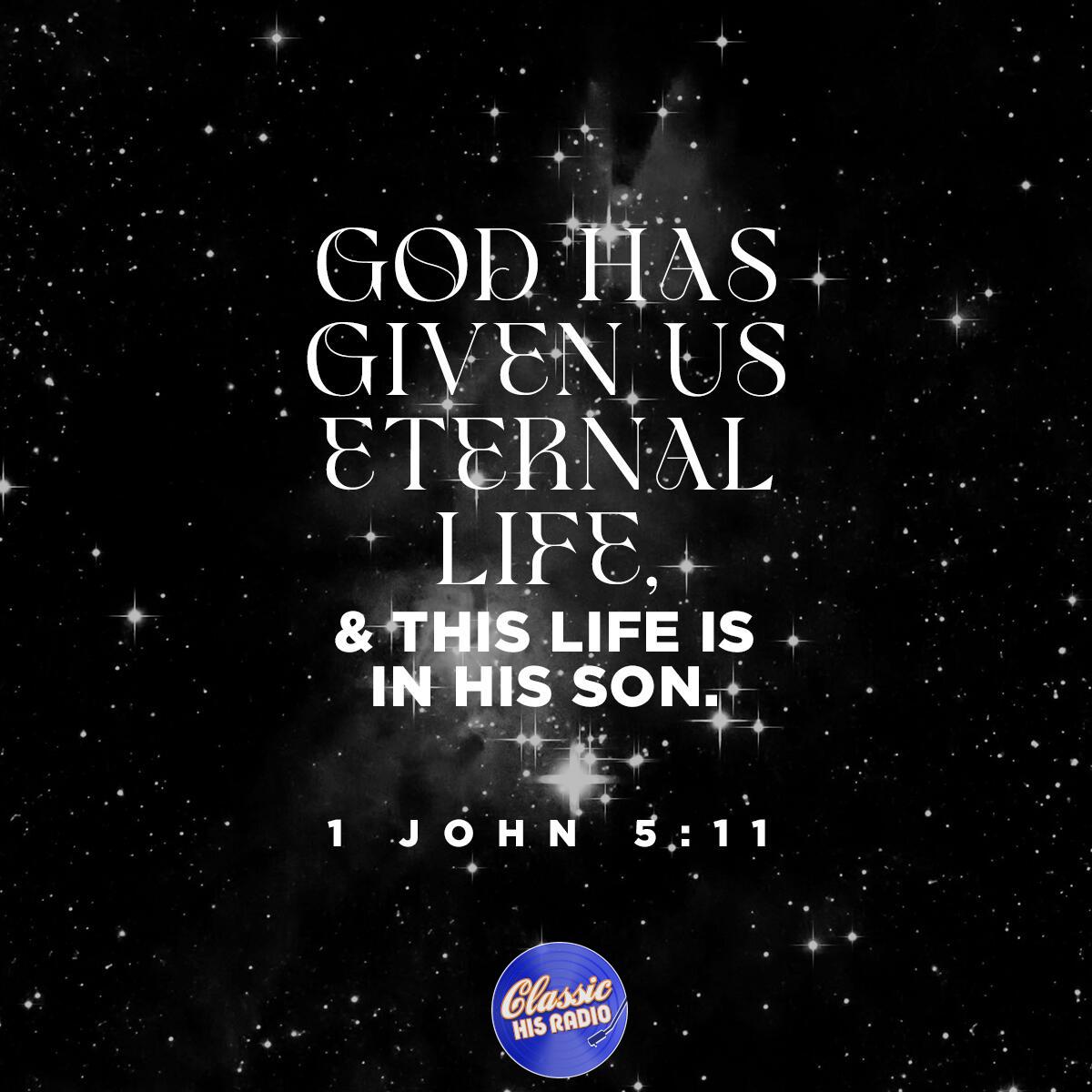 1 John 5:11 - Verse of the Day