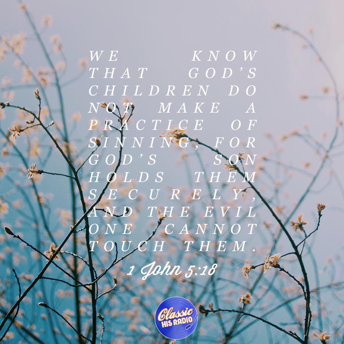 1 John 5:18 - Verse of the Day