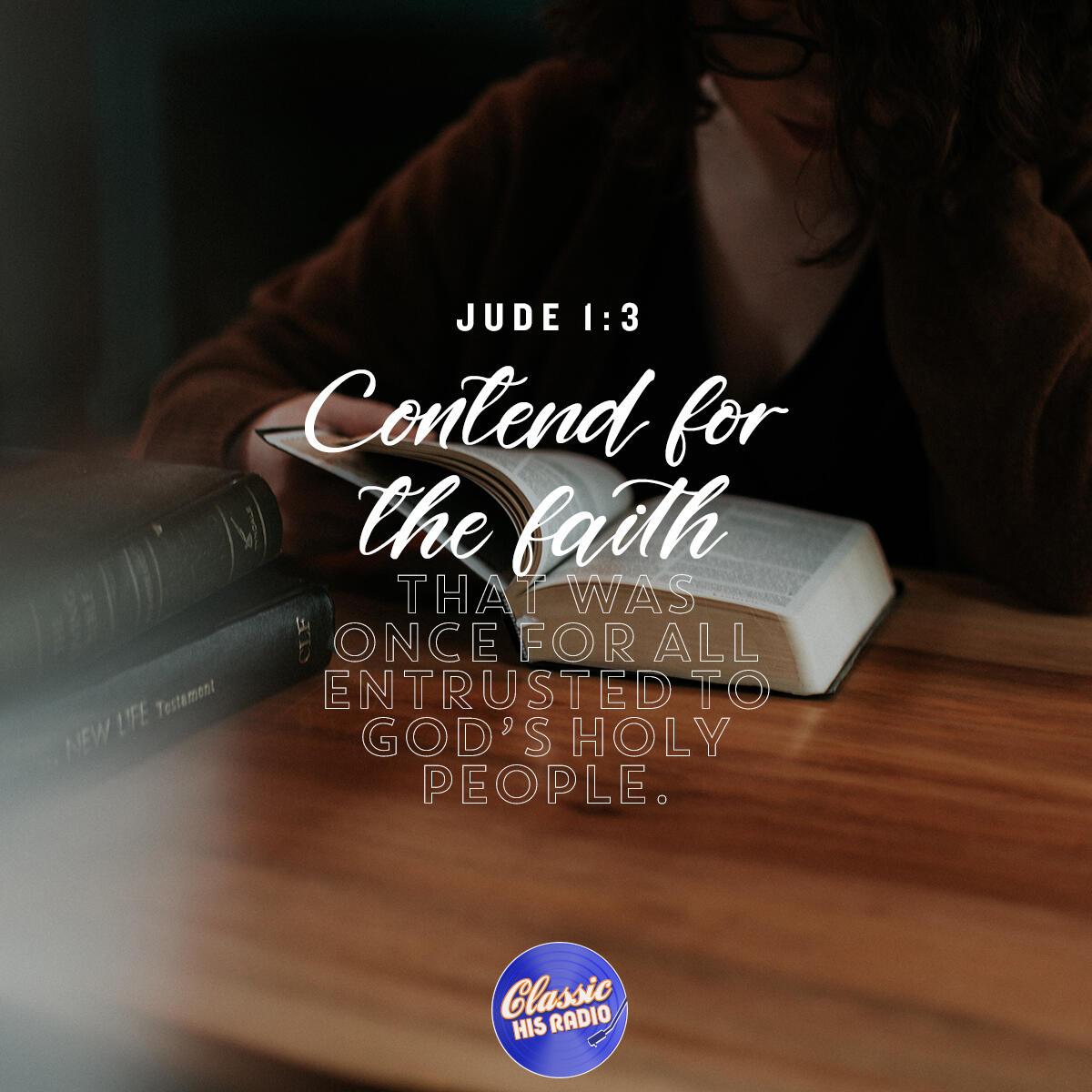 Jude 3 - Verse of the Day