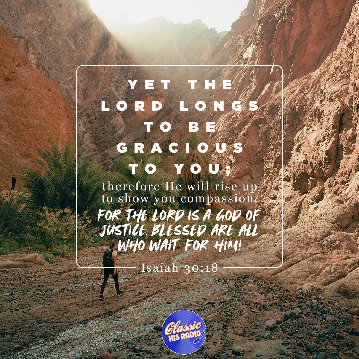 Isaiah 30:18 - Verse of the Day