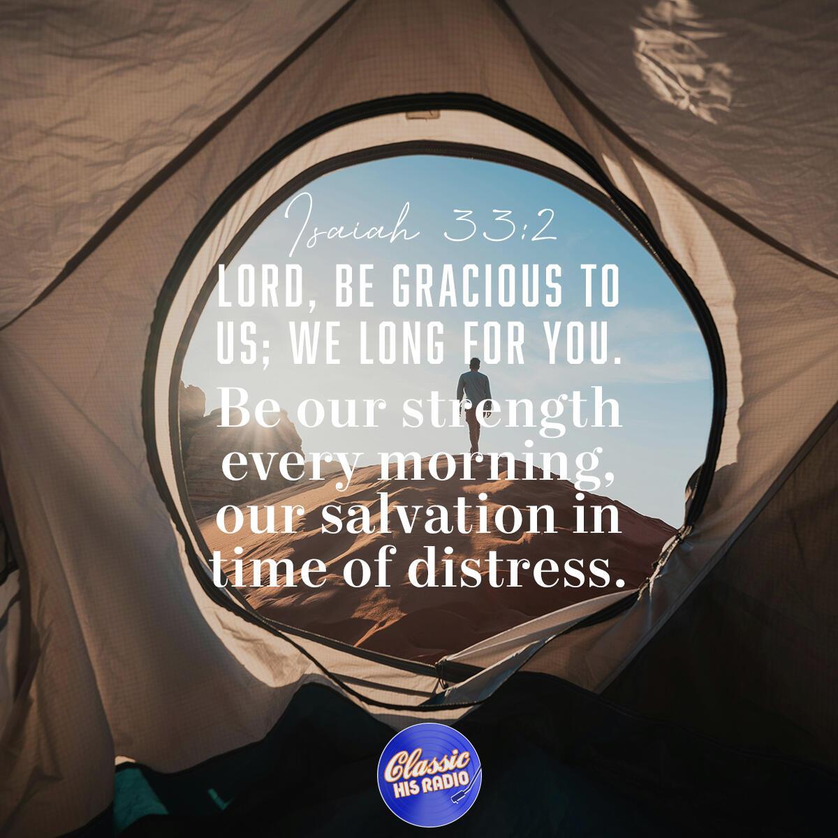Isaiah 33:2 - Verse of the Day