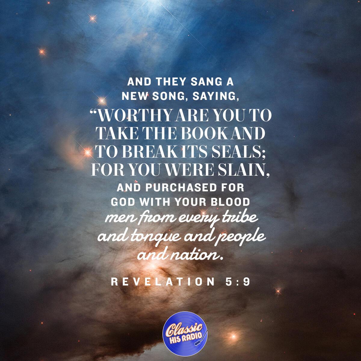 Revelation 5:9 - Verse of the Day