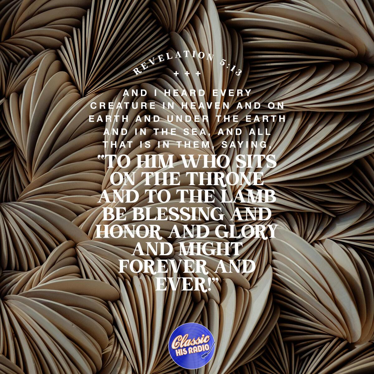 Revelation 5:13 - Verse of the Day