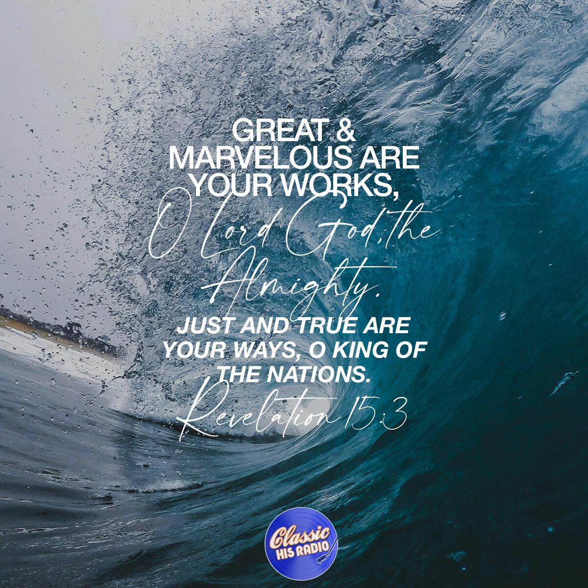 Revelation 15:3 - Verse of the Day