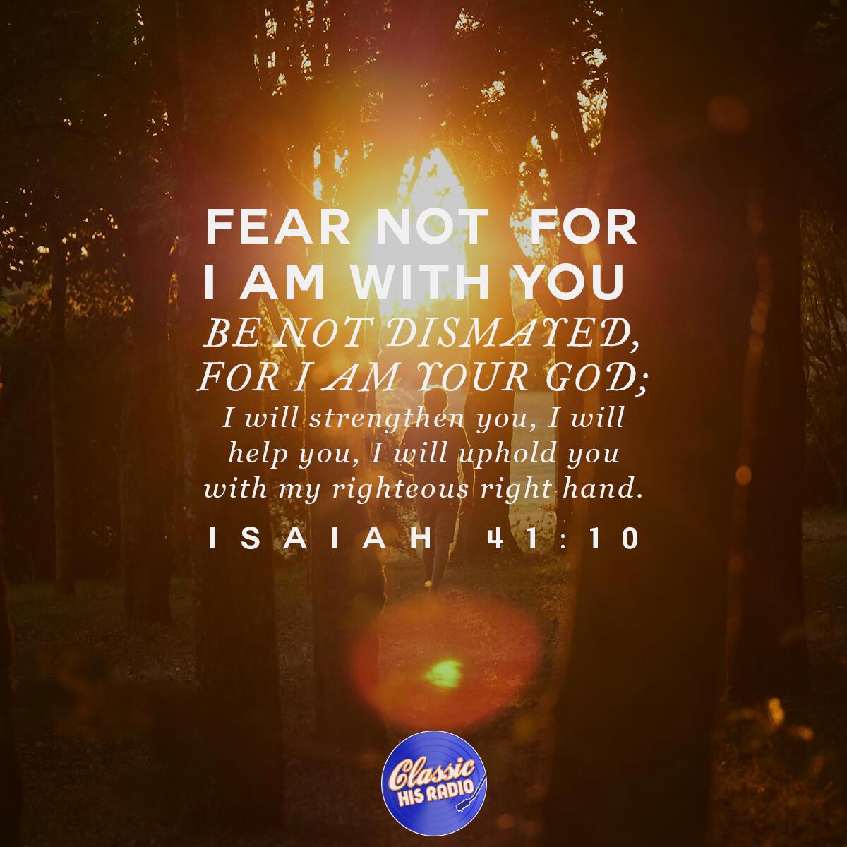 Isaiah 41:10 - Verse of the Day