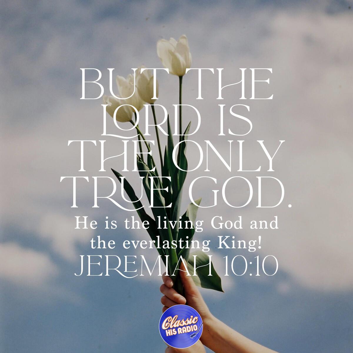Jeremiah 10:10 - Verse of the Day