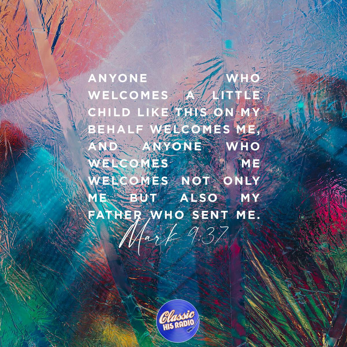 Mark 9:37 - Verse of the Day