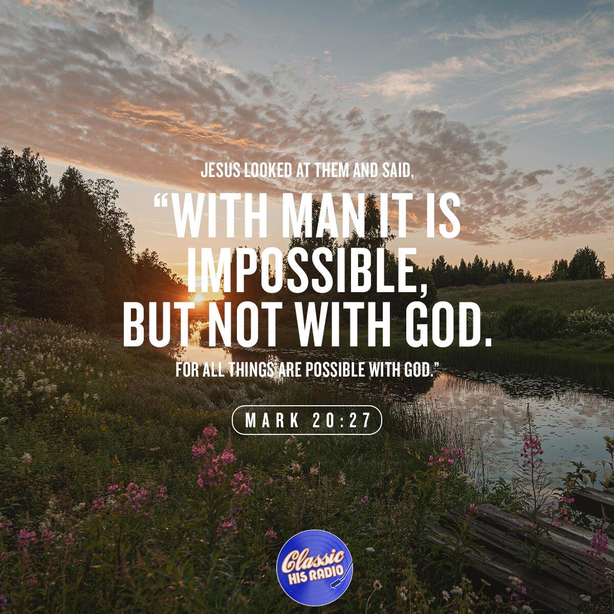 Mark 20:27 - Verse of the Day