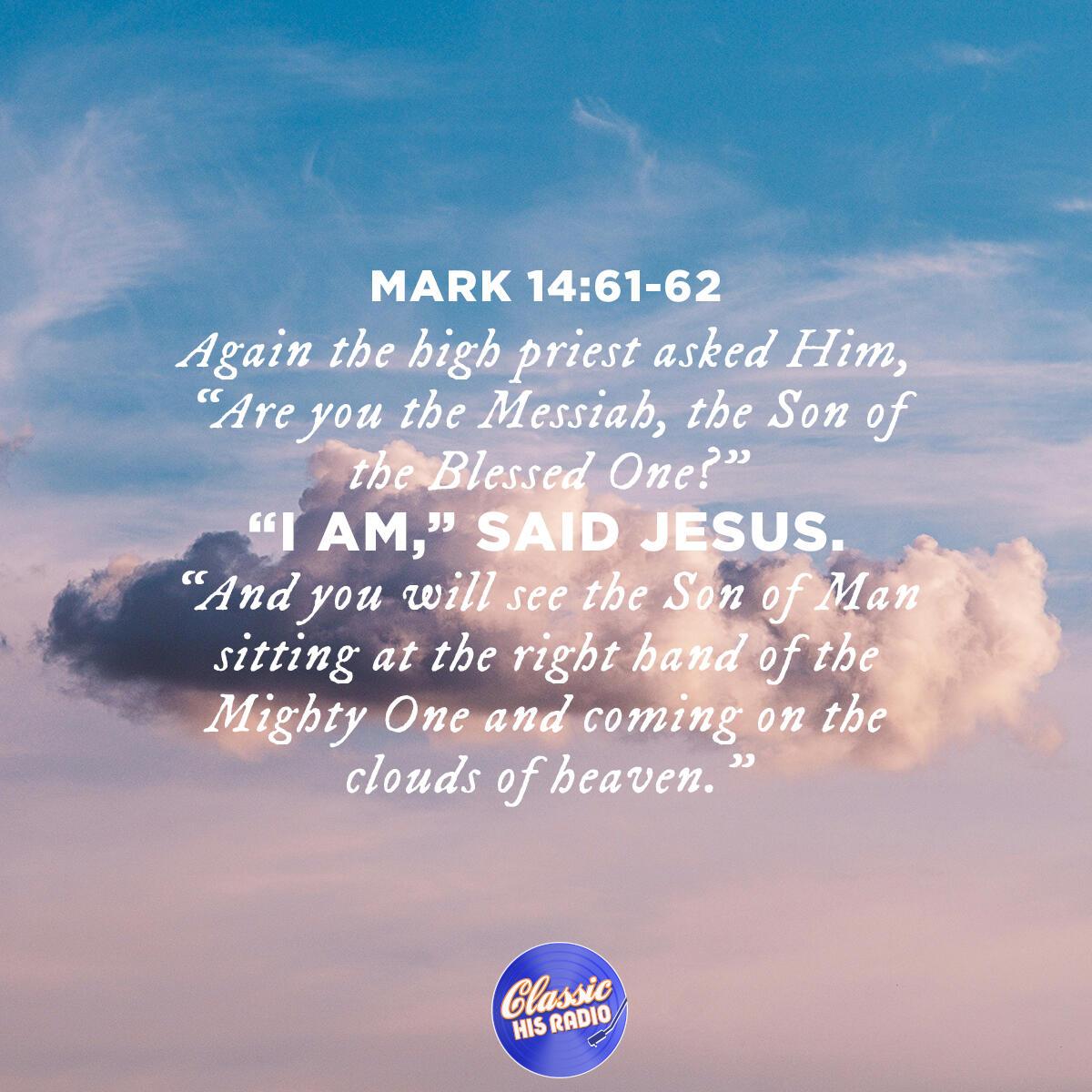 Mark 14:61-62 - Verse of the Day