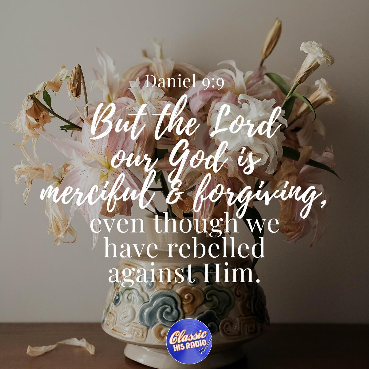 Daniel 9:9 - Verse of the Day