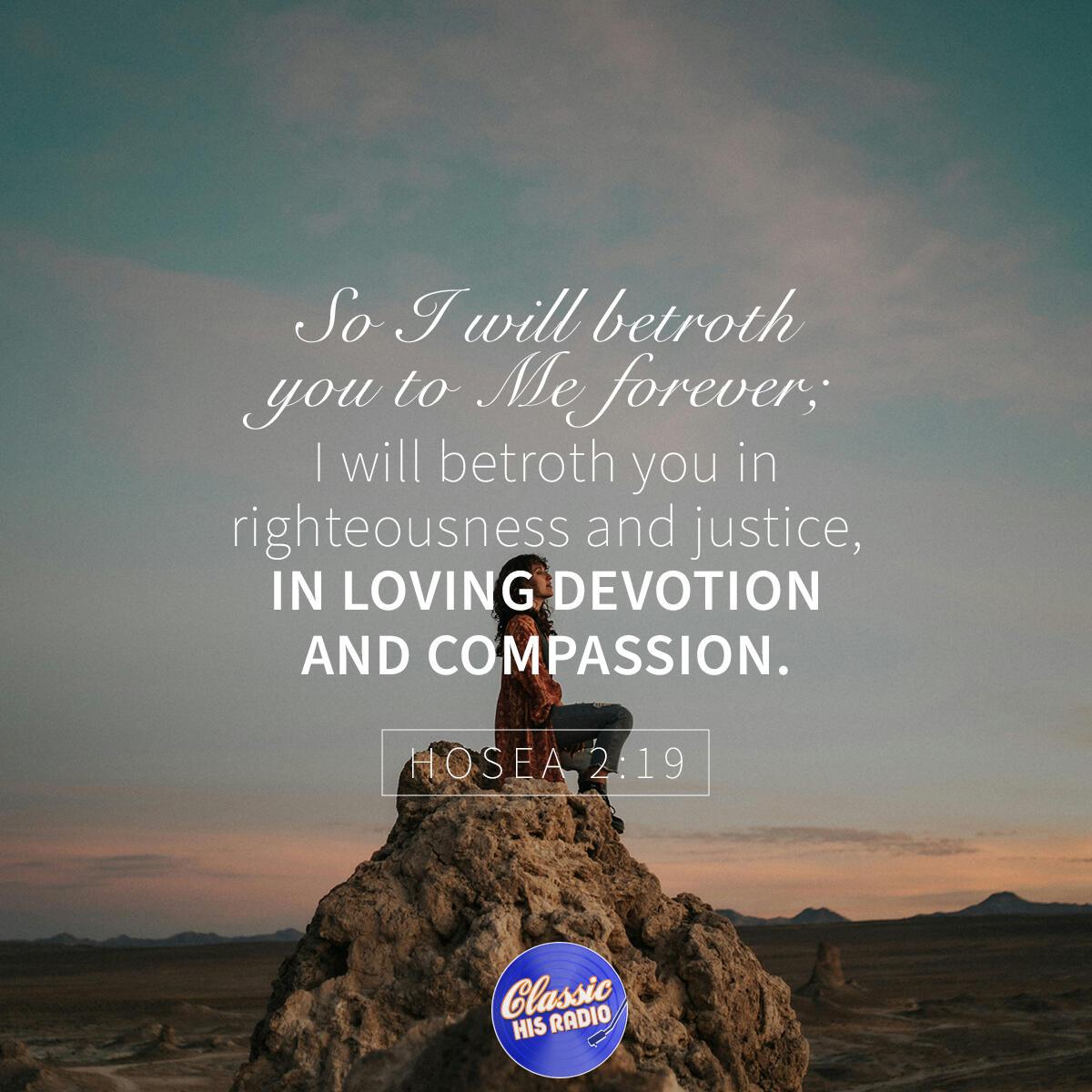 Hosea 2:19 - Verse of the Day