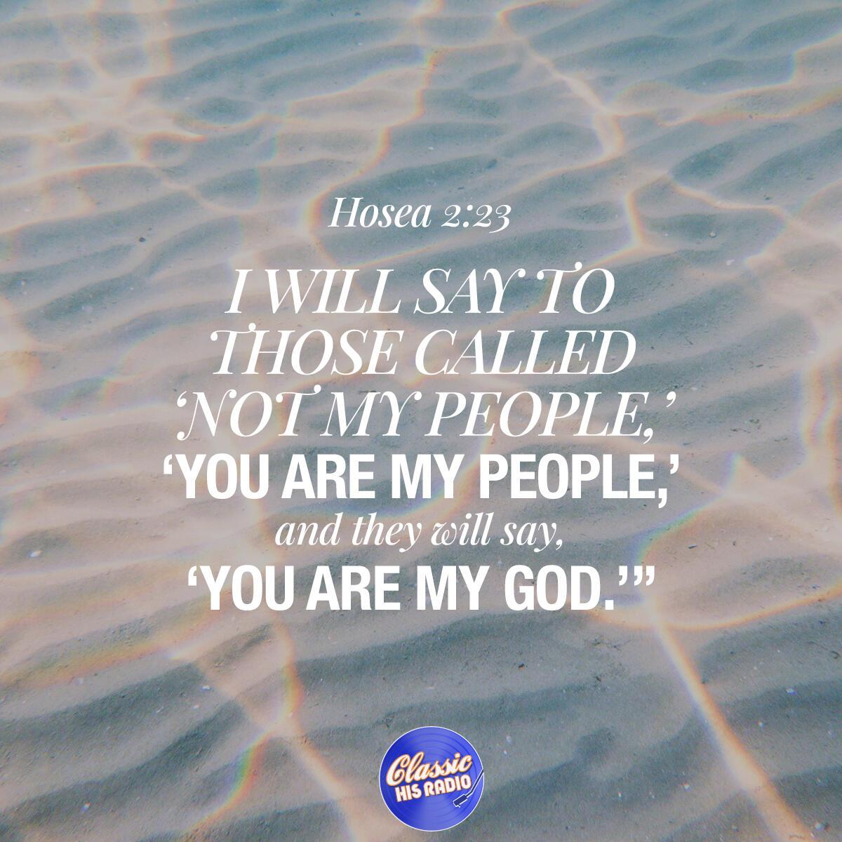Hosea 2:23 - Verse of the Day