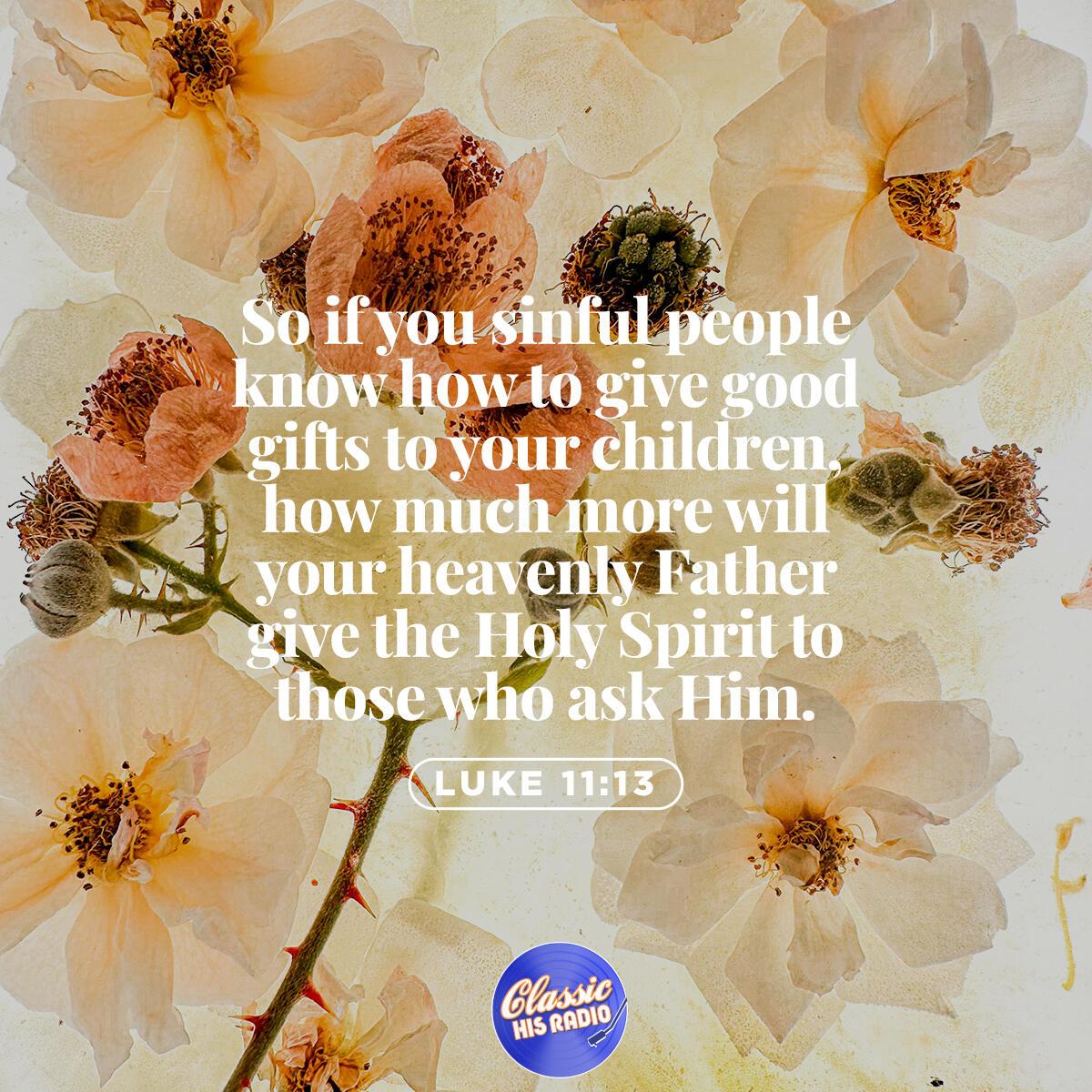Luke 11:13 - Verse of the Day
