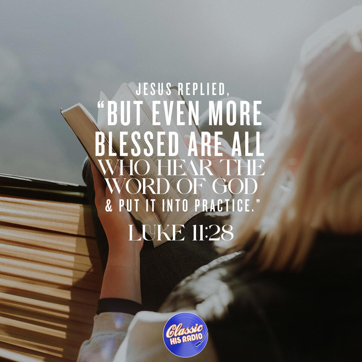 Luke 11:28 - Verse of the Day