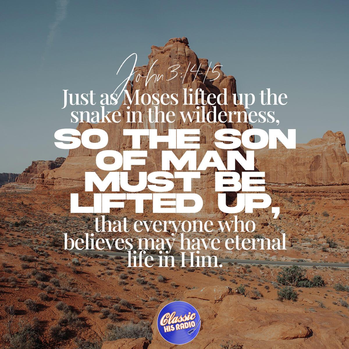 John 3:14-15 - Verse of the Day