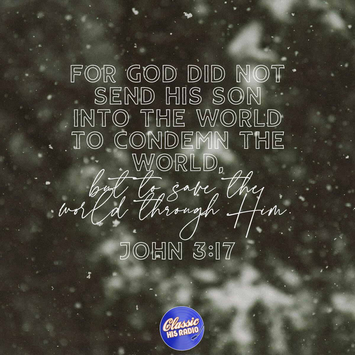 John 3:17 - Verse of the Day