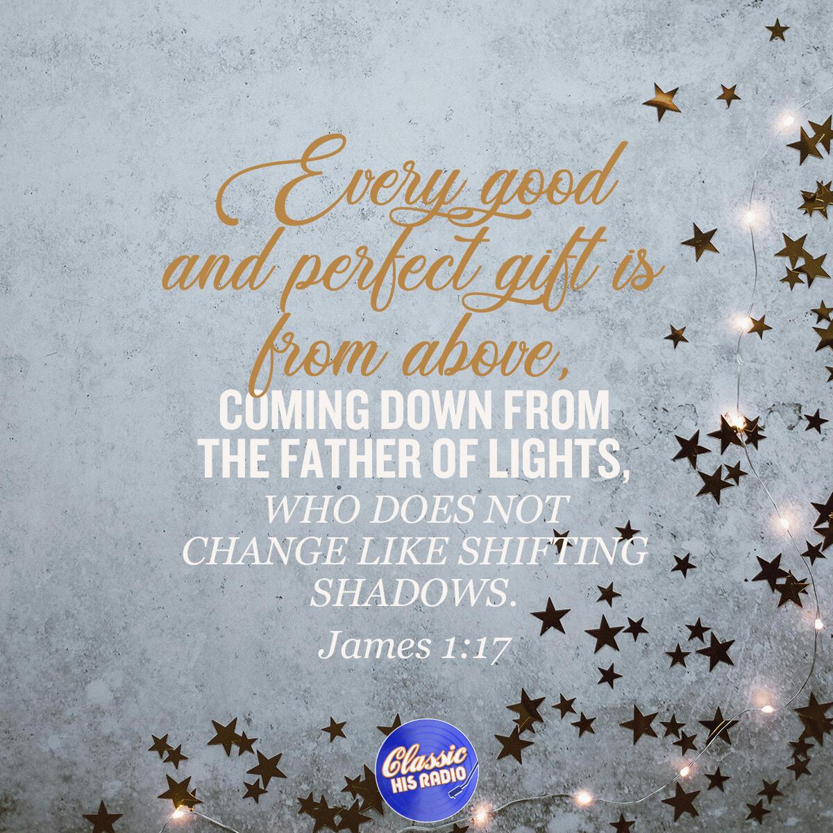 James 1:17 - Verse of the Day