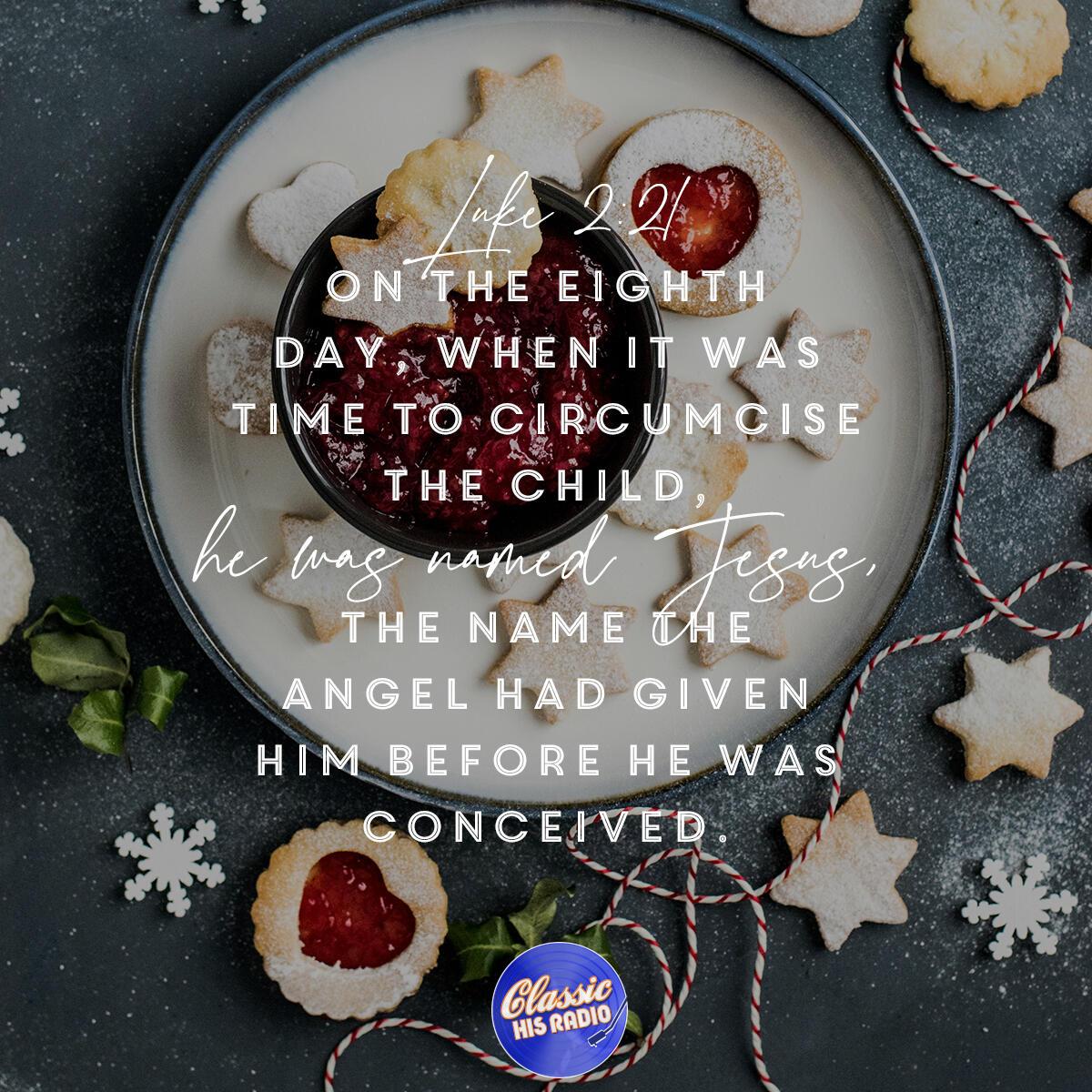 Luke 2:21 - Verse of the Day