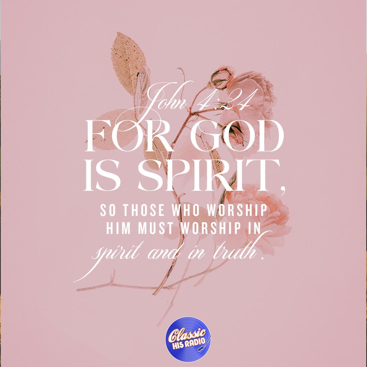 John 4:24 - Verse of the Day