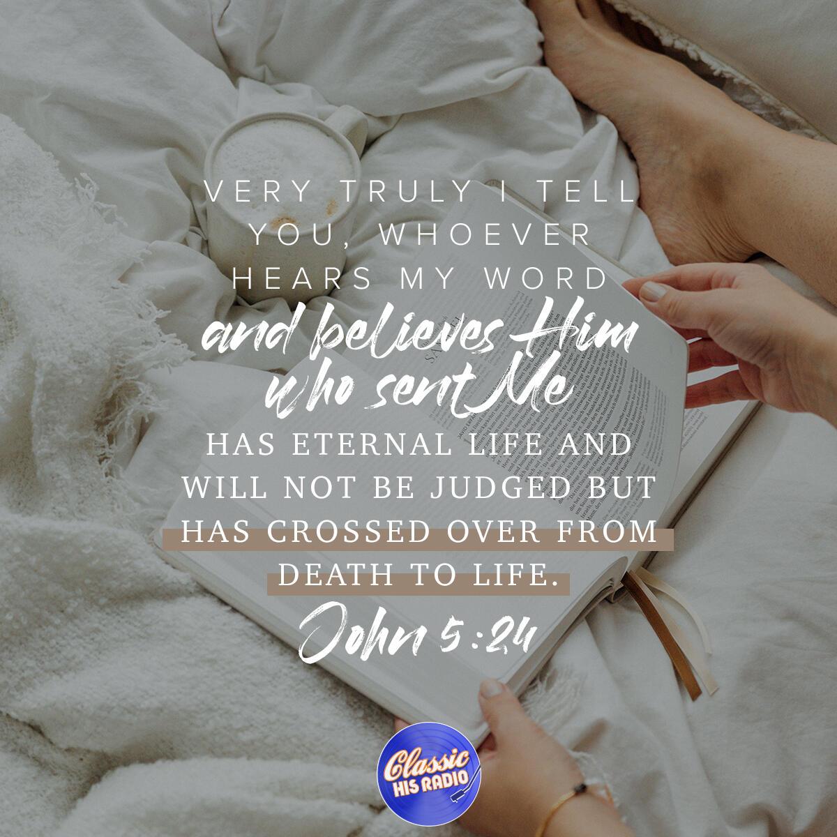 John 5:24 - Verse of the Day