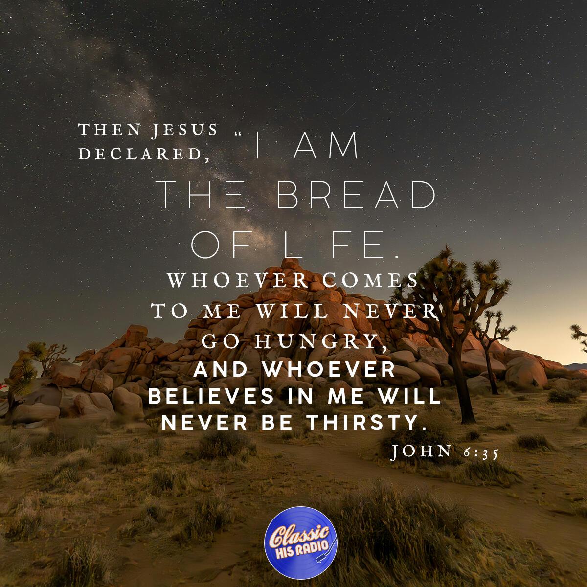 John 6:35 - Verse of the Day