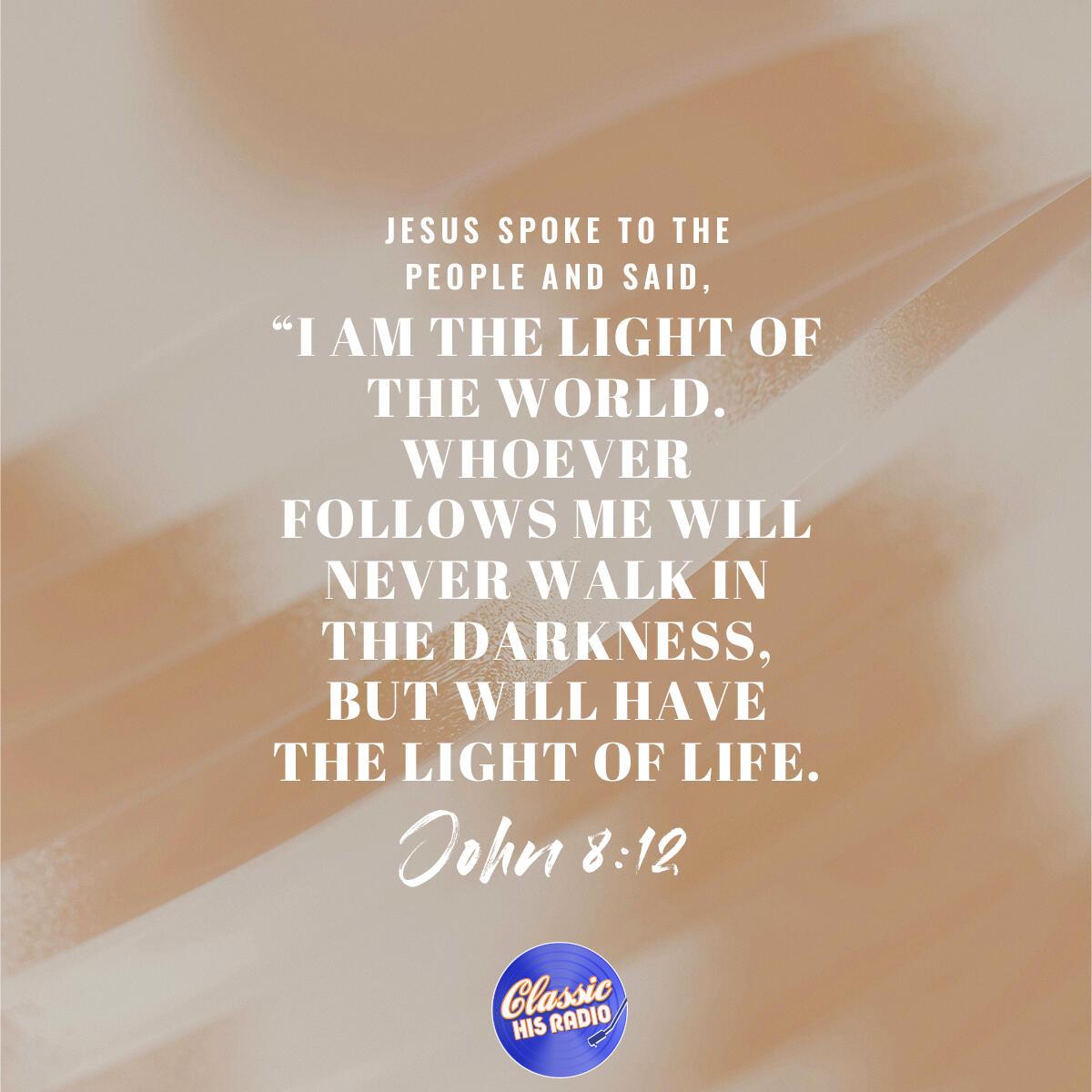 John 8:12 - Verse of the Day