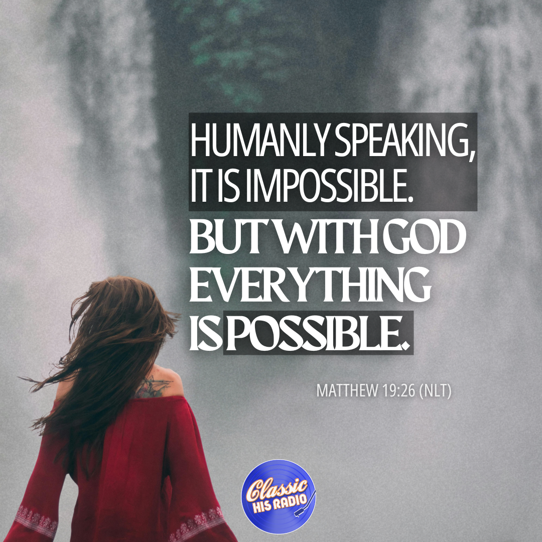Matthew 19:26 - Verse of the Day