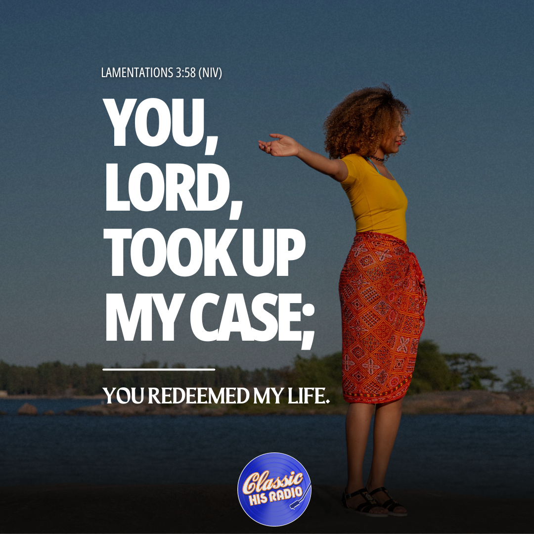 Lamentations 3:58 - Verse of the Day